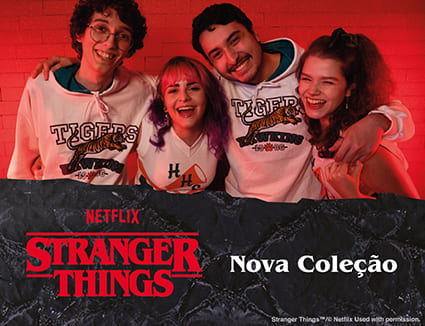 Banner Nova Coleção Stranger Things